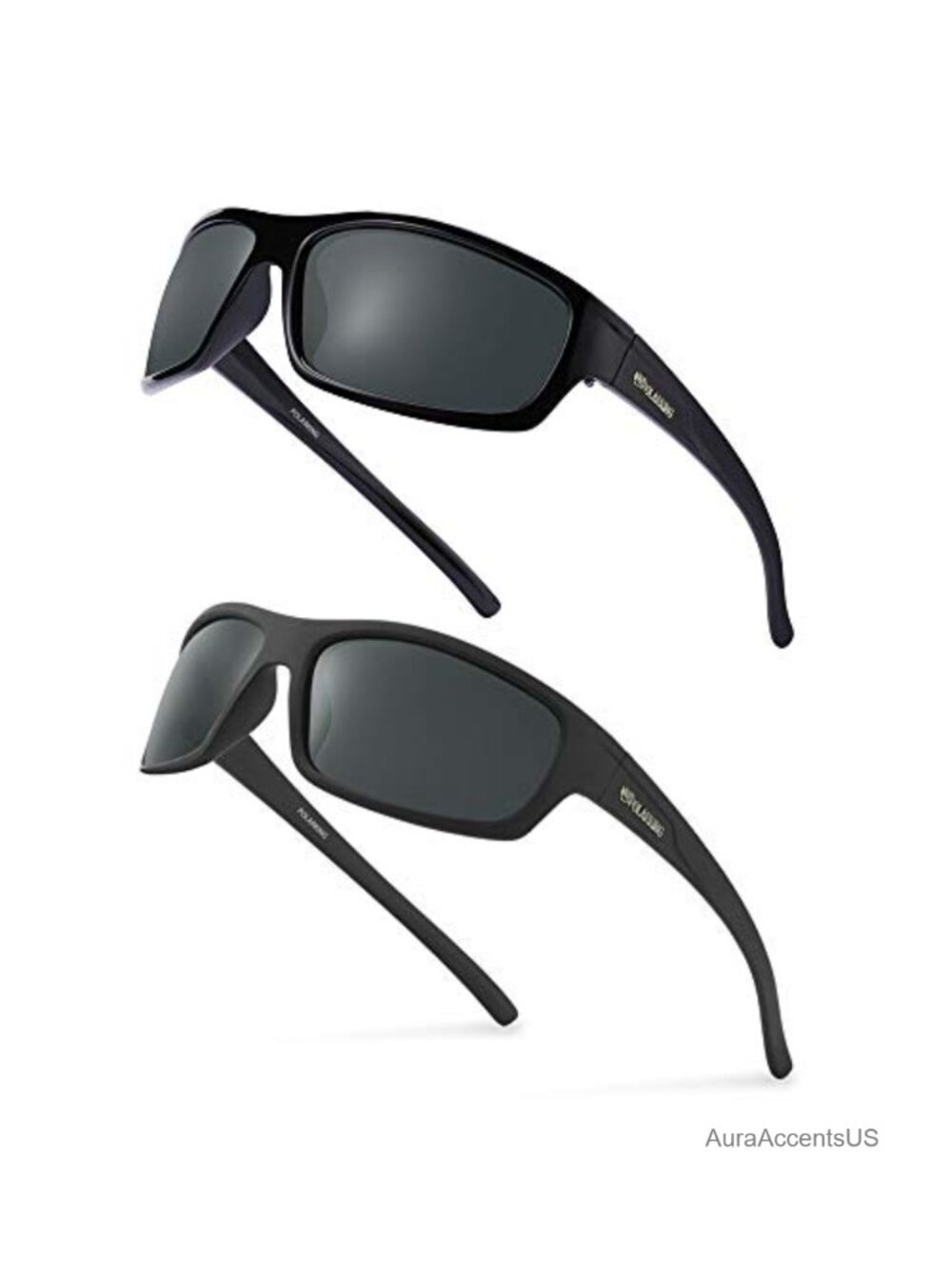 Polarized Sport Sunglasses Square Wrap Around UV400 Fishing Golf